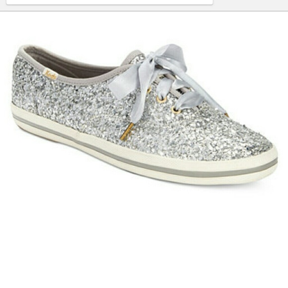 Keds Women\'s Champion Glitter Lace-Up Sneakers